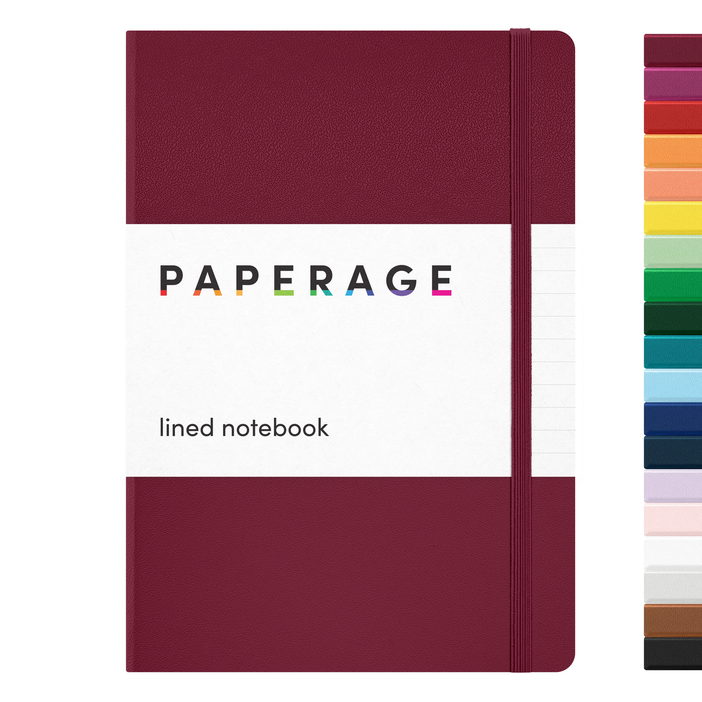 Paperage 160PG Casebound Lined Journal Notebook