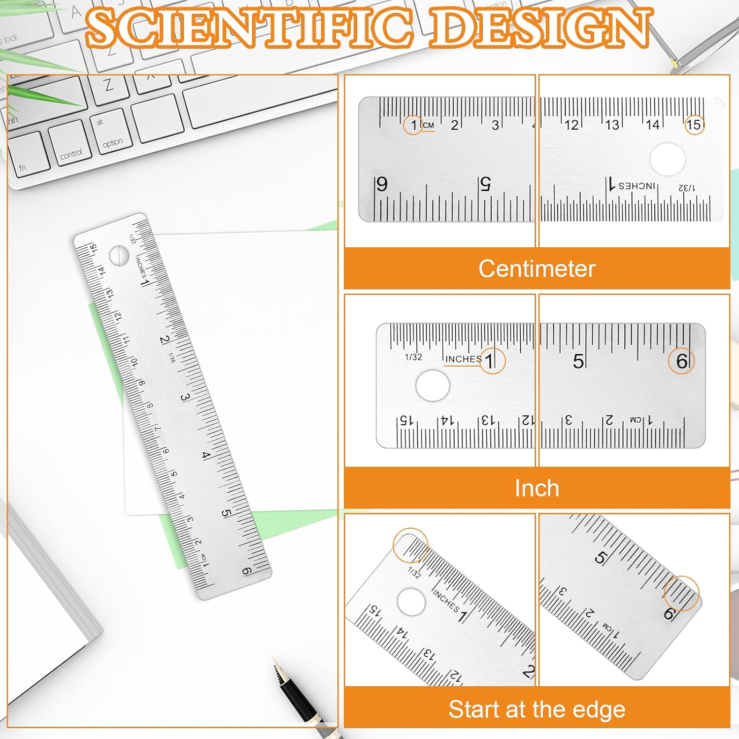 Bacon Ruler 6 inch Metal Ruler – Bourbon & Bacon