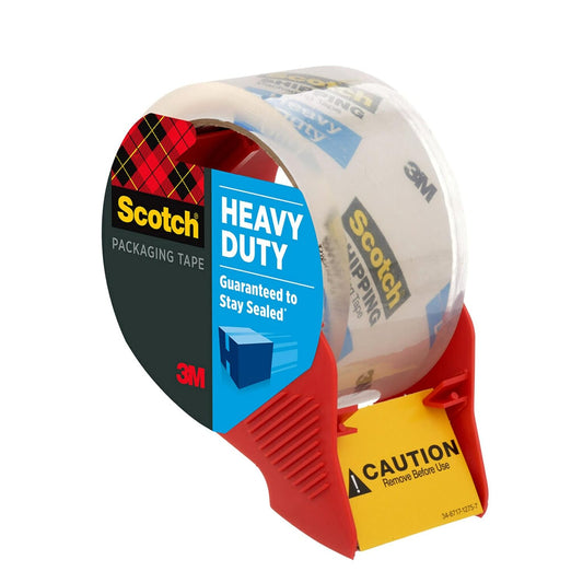 Scotch Heavy Duty Packing Tape, with Dispenser 1.88 in x 54.6 Yards