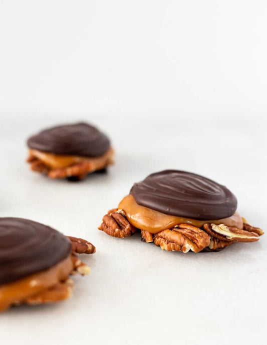 Dark Chocolate Pecan Paws