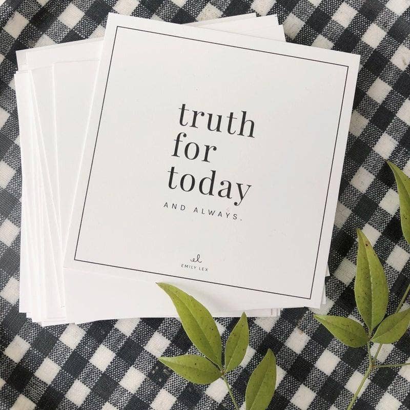 Truth for today  and Always cards