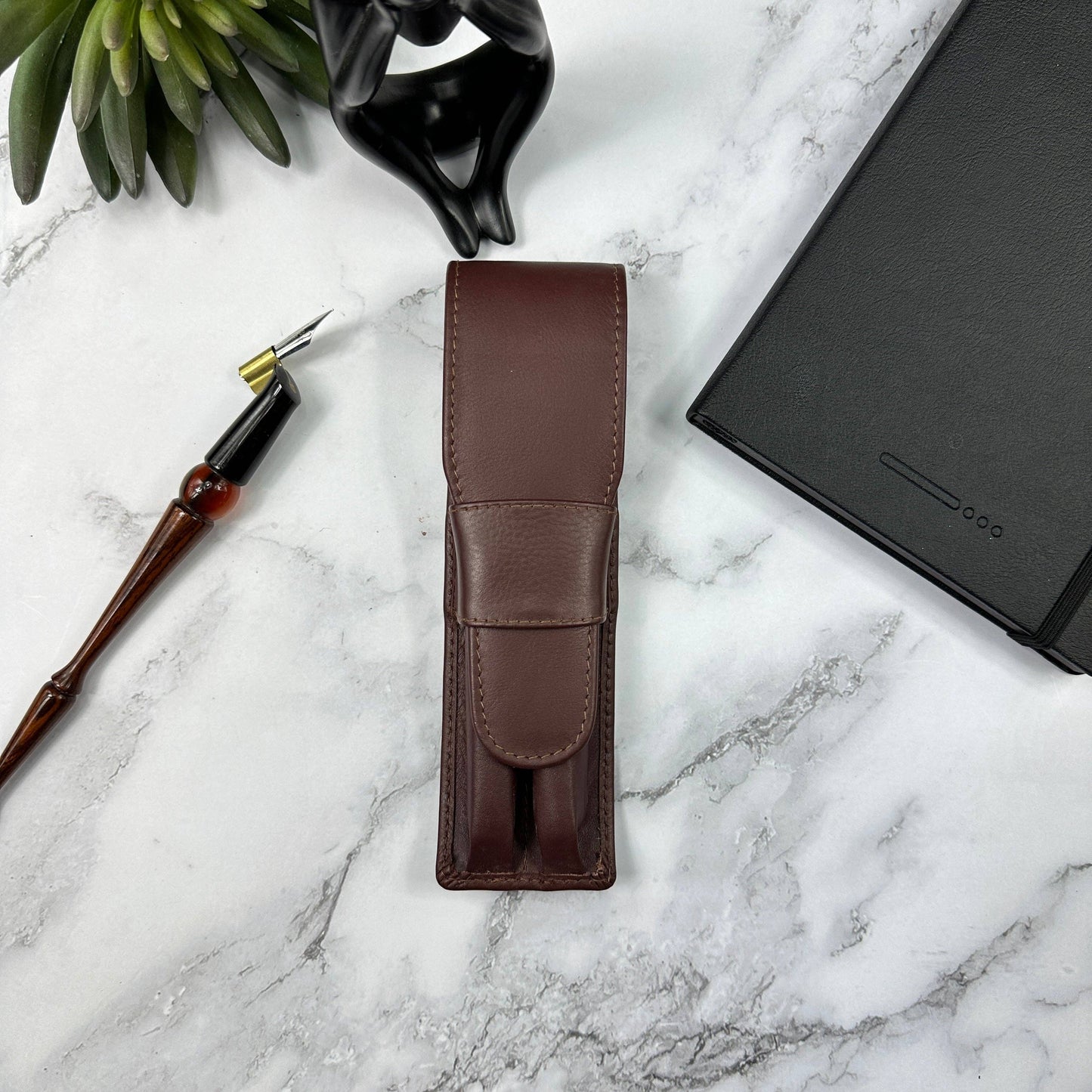 Pen Case, Leather