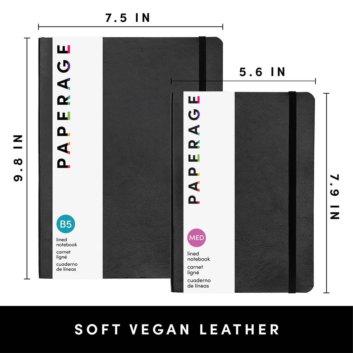176PG Large Softcover Lined Journal Notebook