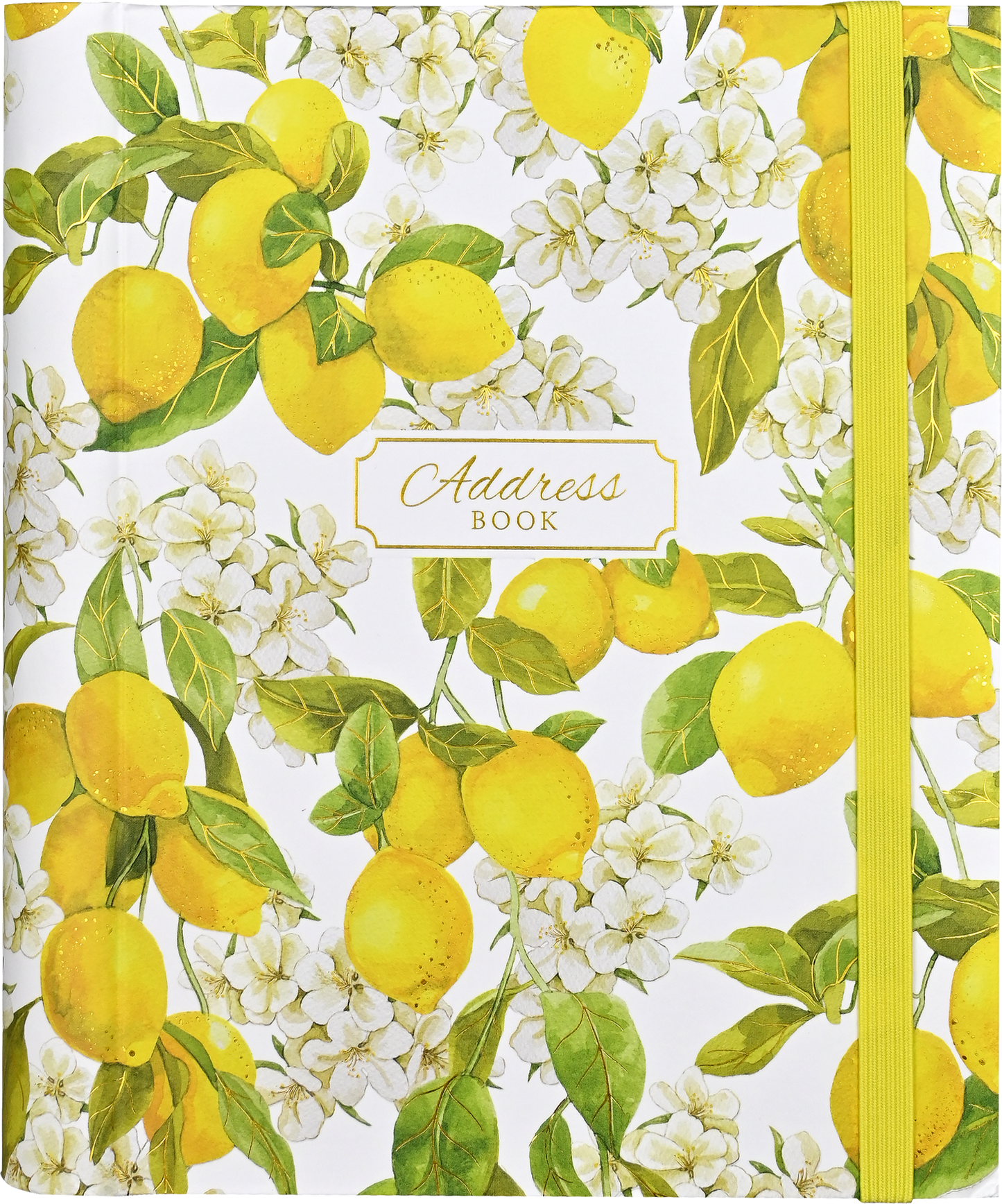 Amalfi Lemons Large Address Book