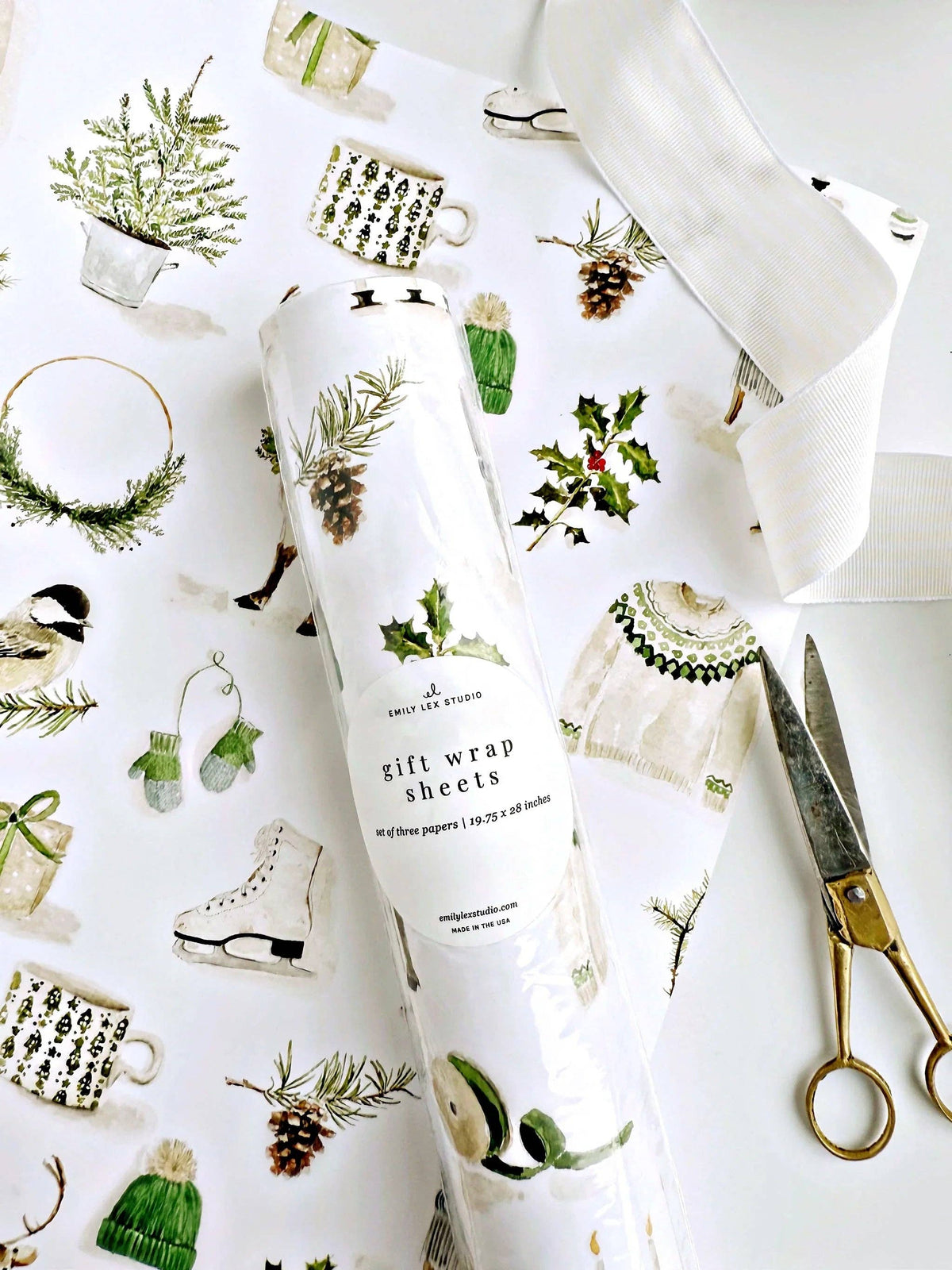 Evergreen Wrapping Paper