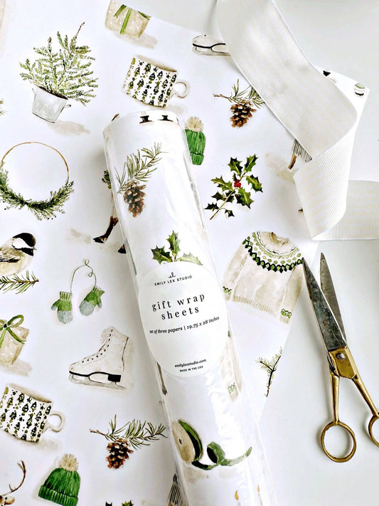 Evergreen Wrapping Paper