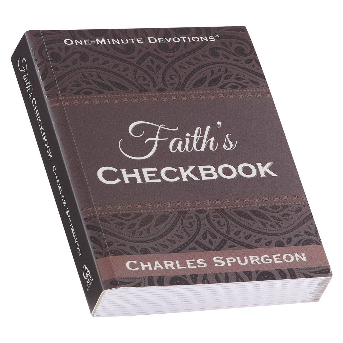 One Minute Devotions Faith Checkbook Softcover