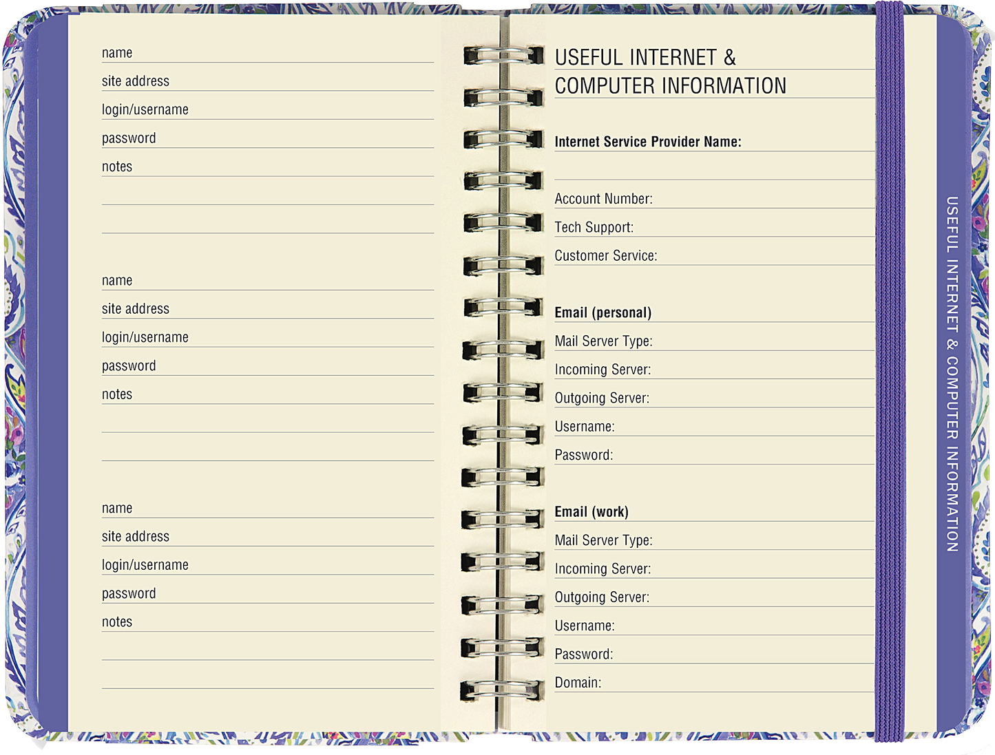 Silk Road Internet Address & Password Logbook