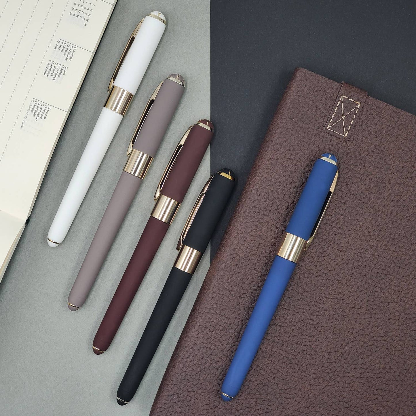 Monaco Pen - Grey Ballpoint