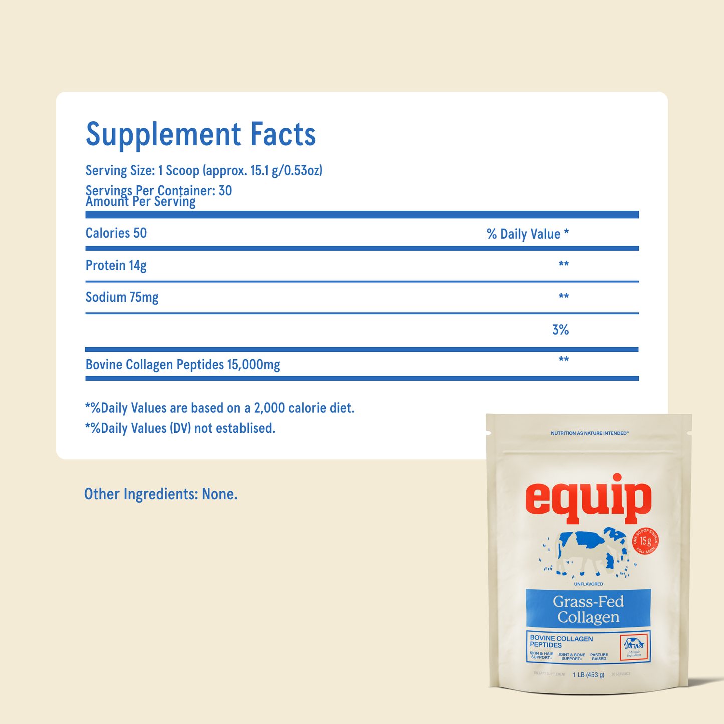 Equip Grass-Fed Collagen