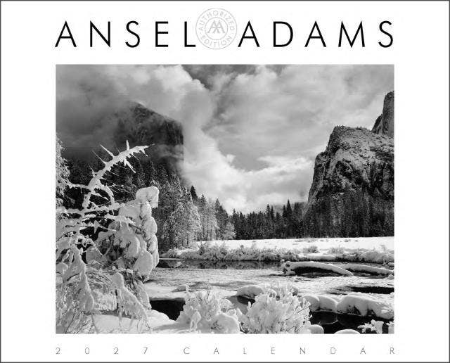 Ansel Adams 2027 Wall Calendar