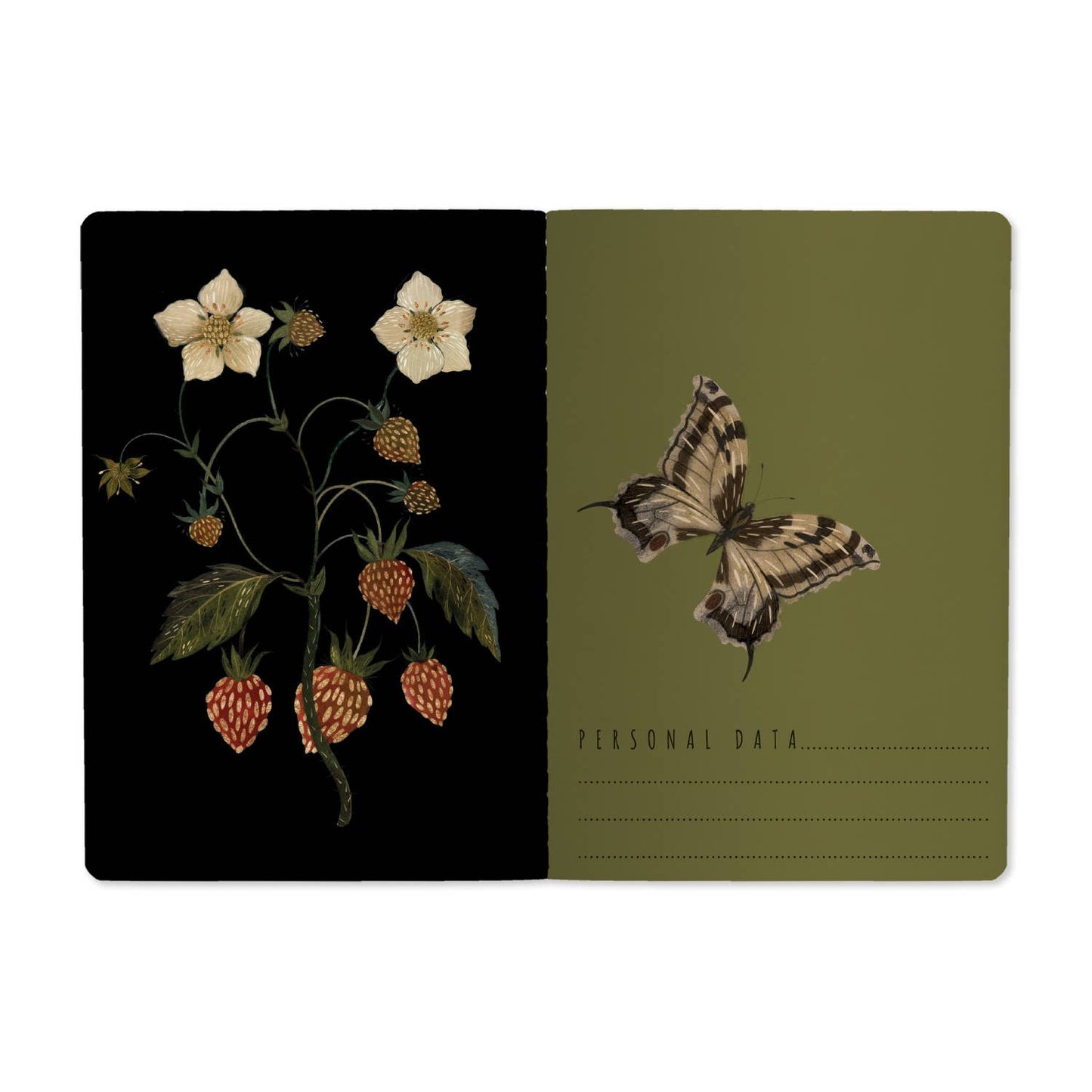 A-5 Notebook- Forest Flowers Notebook
