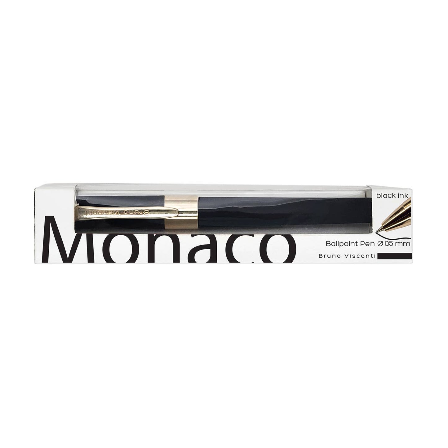 Monaco Pen in Gift Box - Black