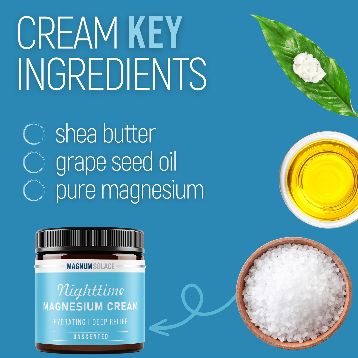 Magnesium Solace Nighttime Magnesium Cream
