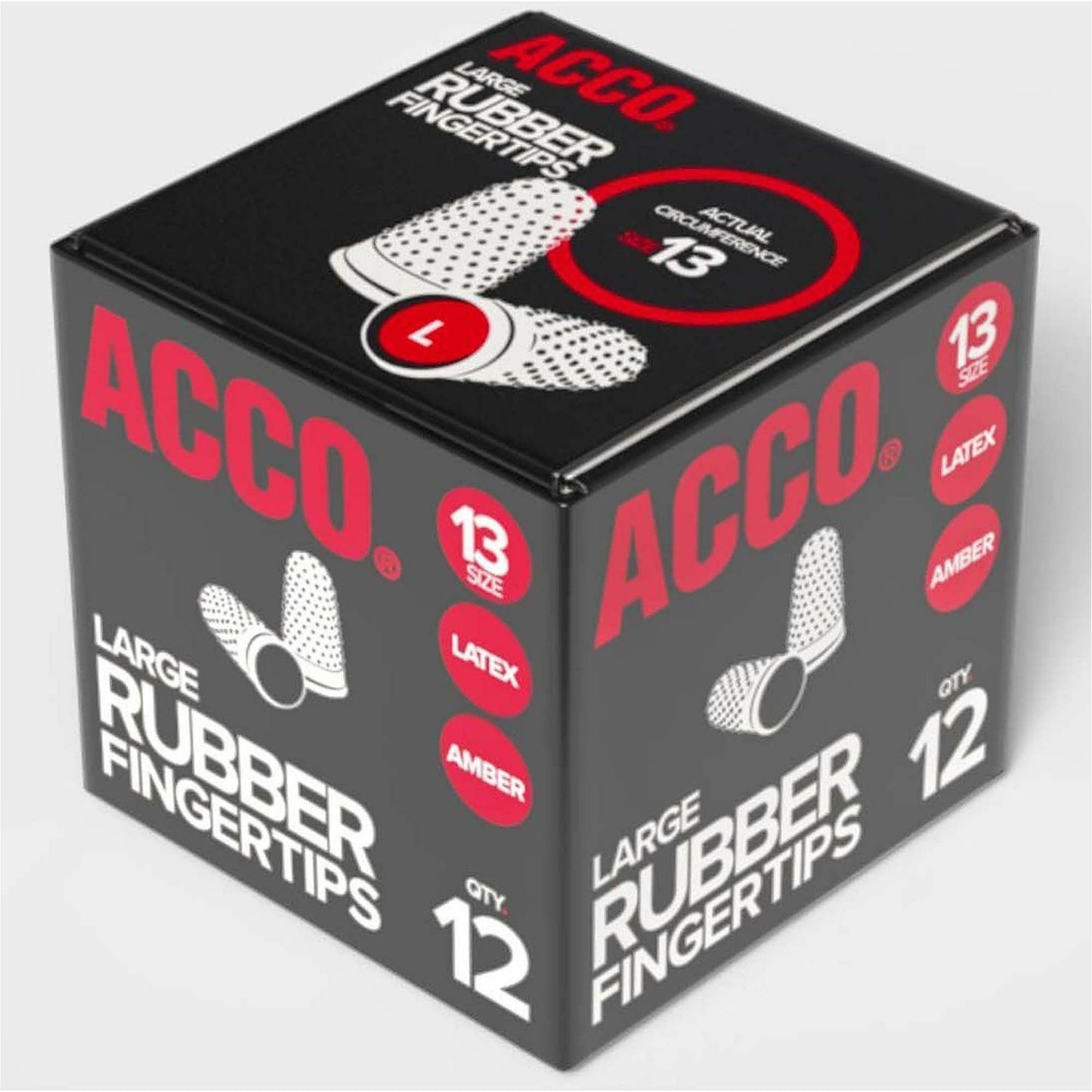 ACCO Rubber Finger Tips, Small