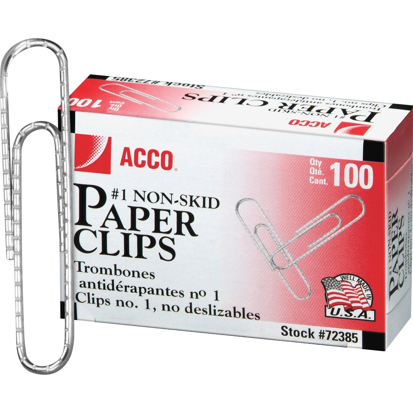 ACCO Premium Size #1 Paper Clips