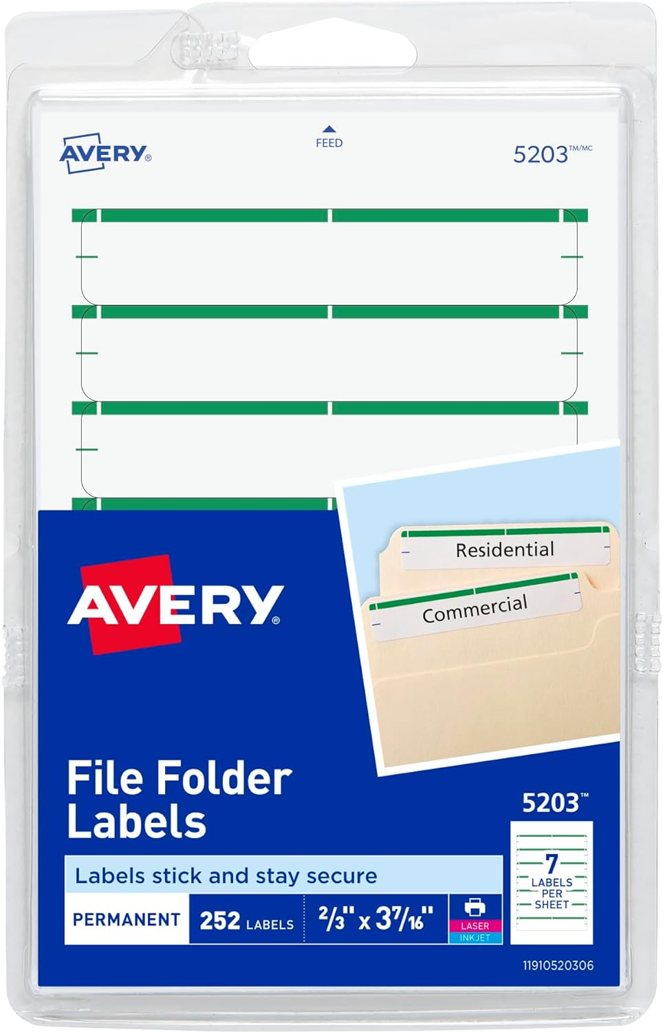 Avery File Folder Labels
