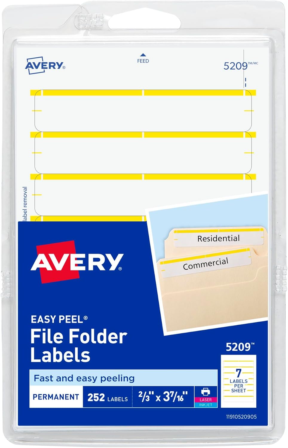 Avery File Folder Labels