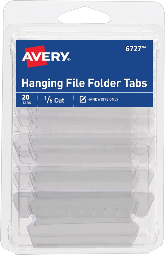 Avery Hanging File Folder Tabs and Inserts