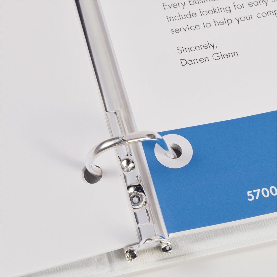 Avery® White Self-Adhesive Reinforcement Labels
