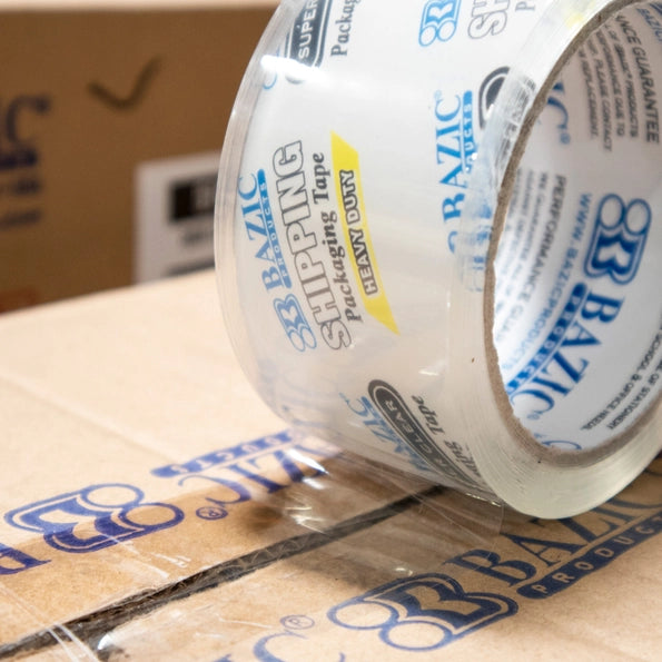 BAZIC Heavy Duty Shipping/Packing Tape Roll, 54.6 Yards