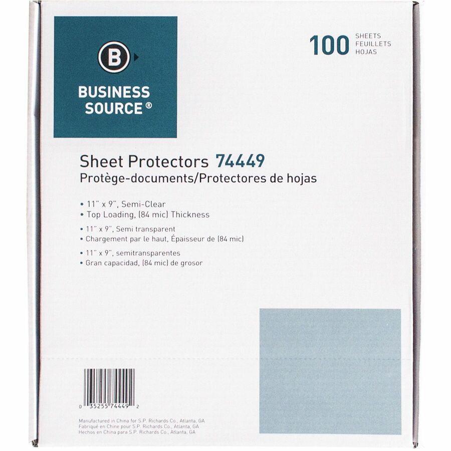 BS 74449 Sheet Protectors (Copy)