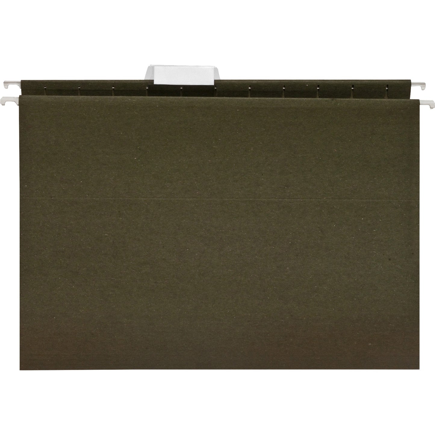 Business Source Letter Hanging Folders, Green