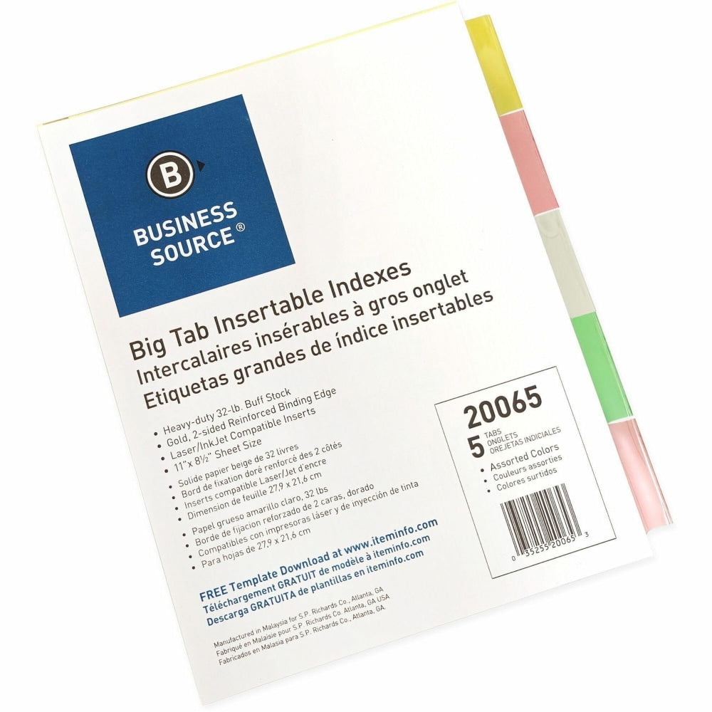 Big Tab Insertable Indexes