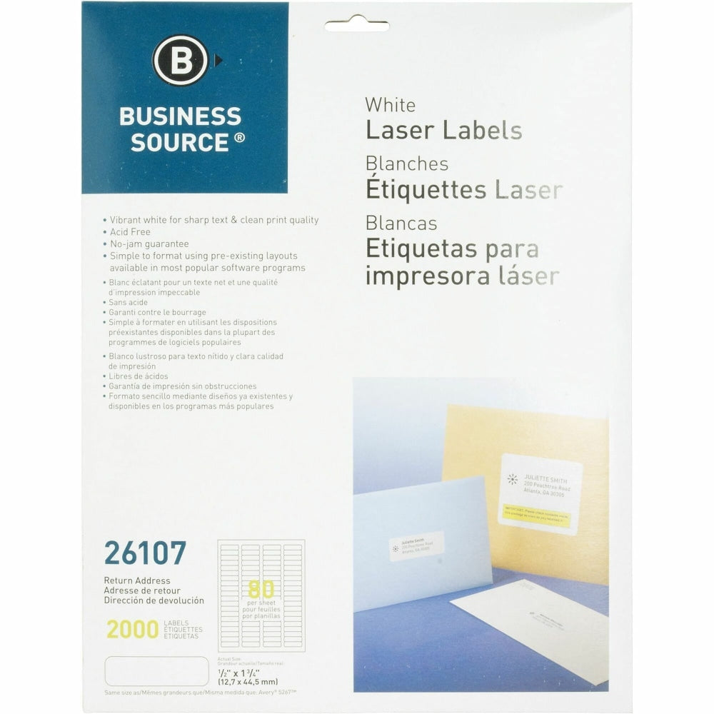 Business Source Return Address Labels
