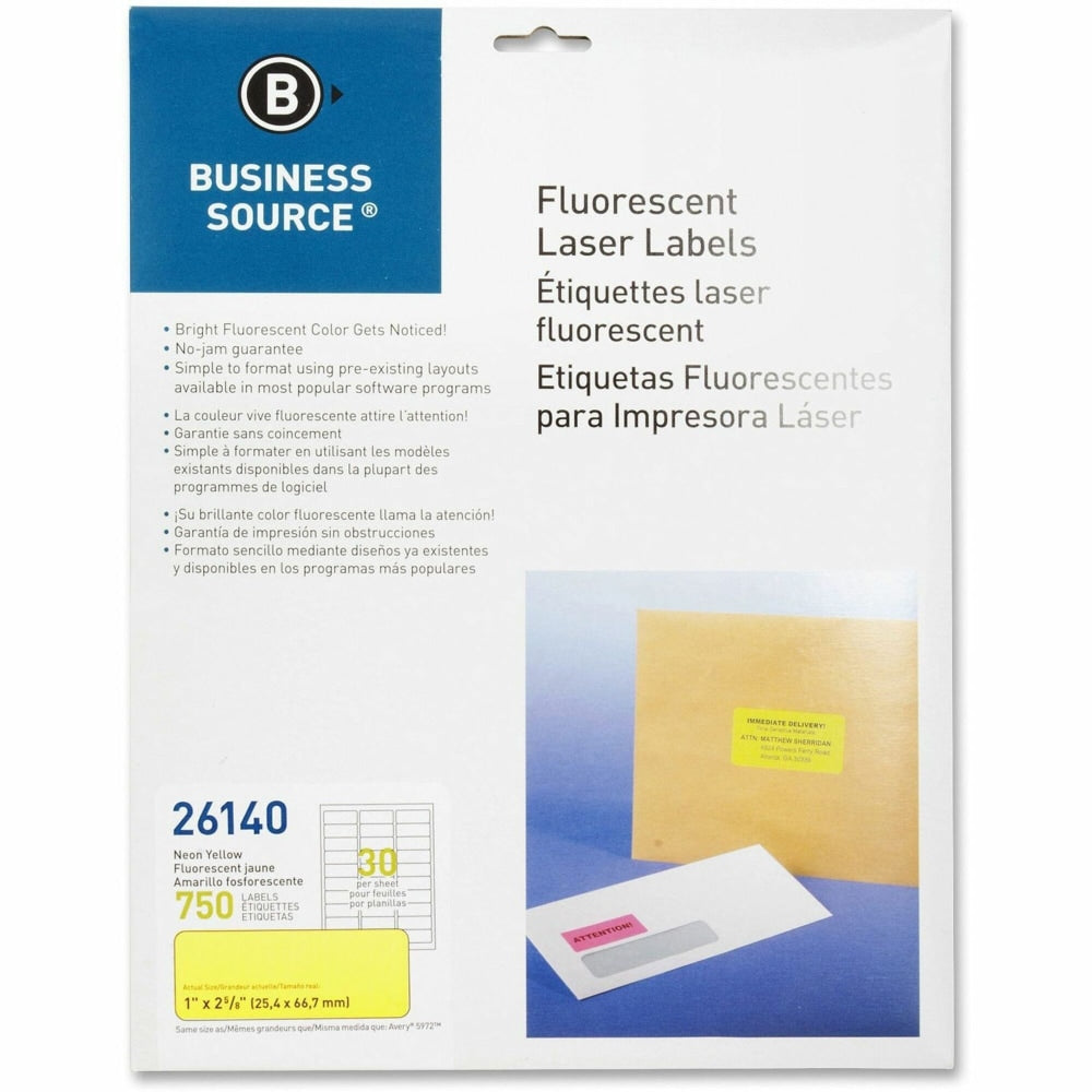 Business Source Fluorescent Labels