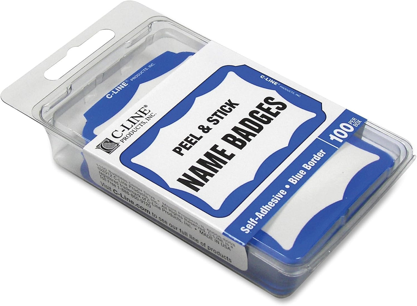 C-Line Peel and Stick Border Badges