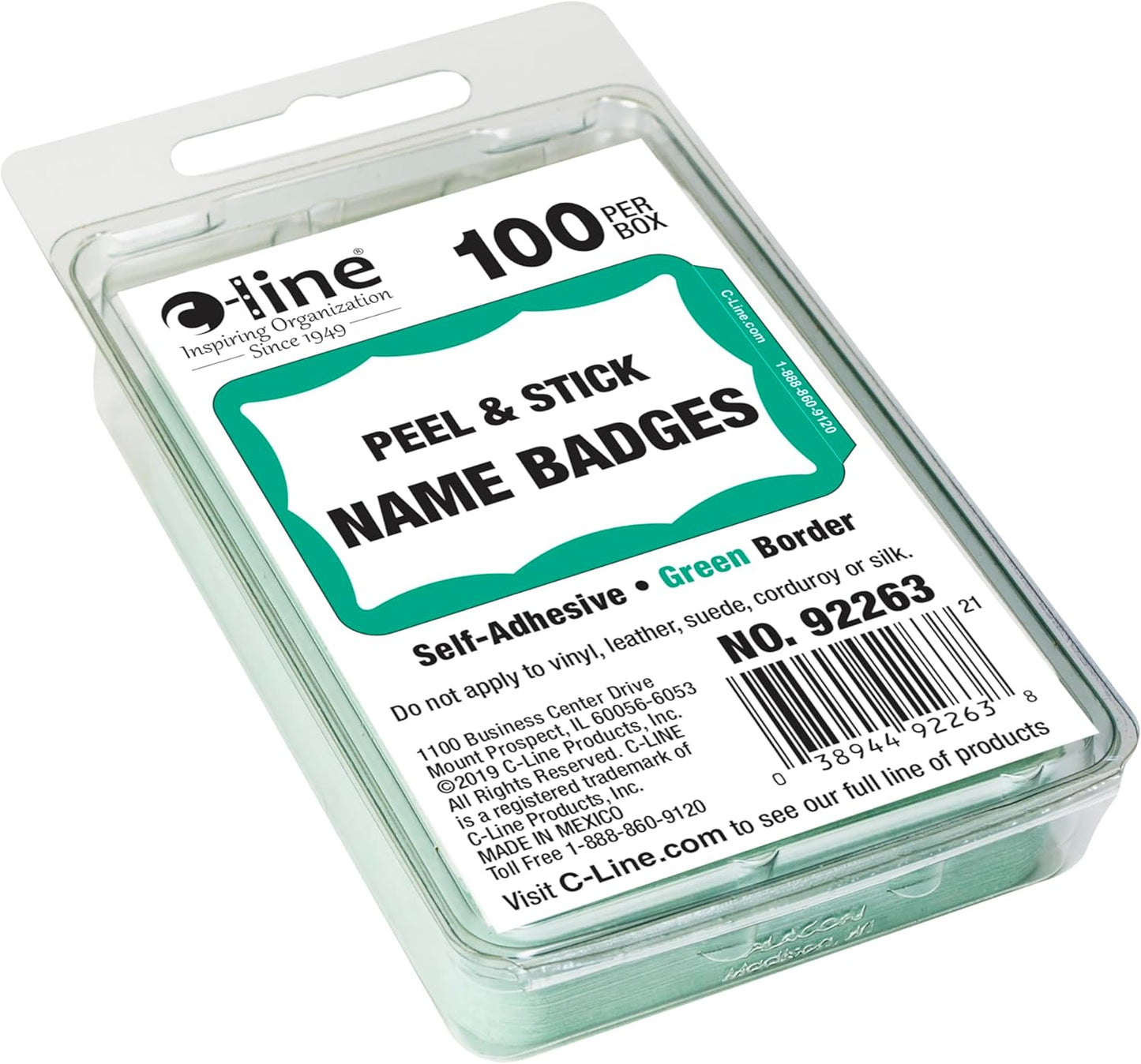 C-Line Peel and Stick Border Badges