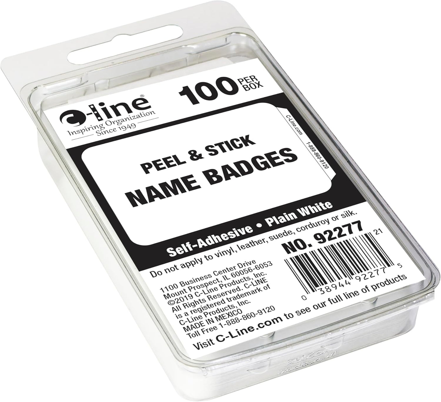 C-Line Peel and Stick Border Badges