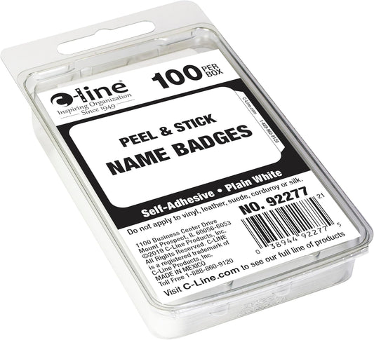 C-Line Peel and Stick Border Badges