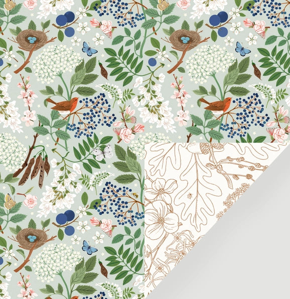 Botanica Double-Sided Wrapping Paper