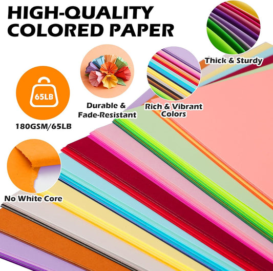 Individual Sheet Colored Cardstock