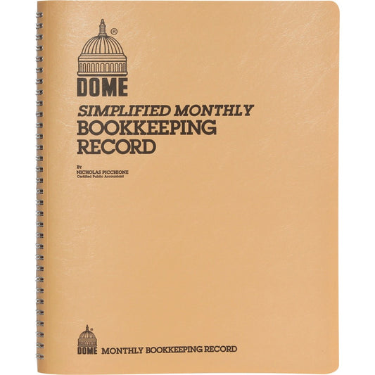 Dome Simplified Monthly Bookkeeping Record