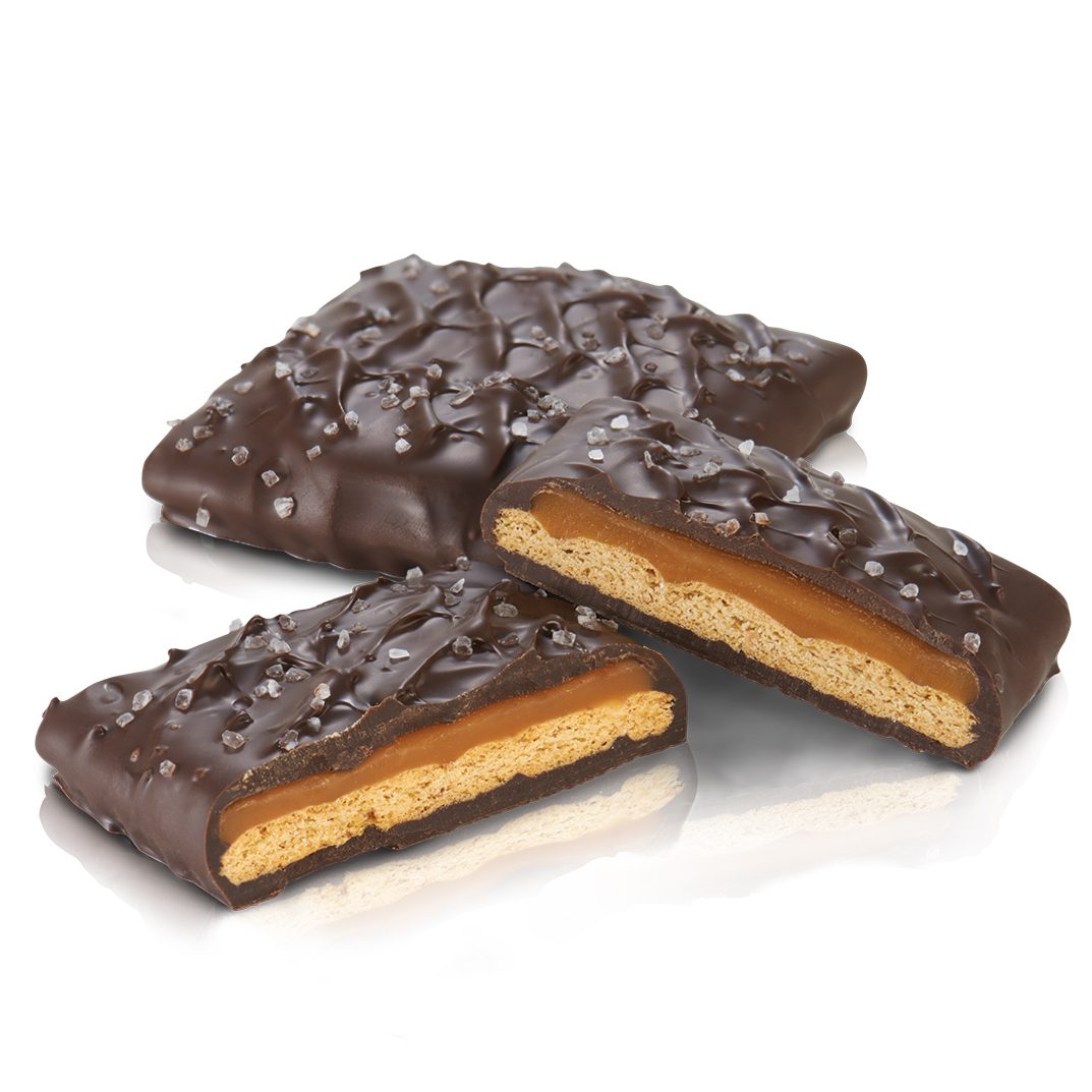 Graham Cracker, Dark Chocolate Sea Salt Caramel