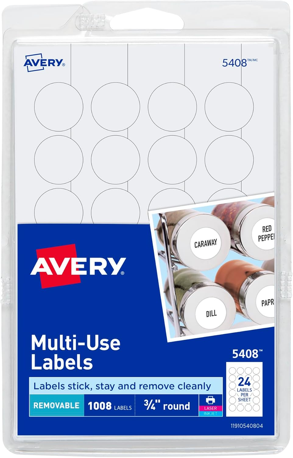 Avery Color Coding Dots