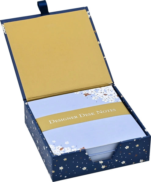 Falling Blossoms Desk Notes