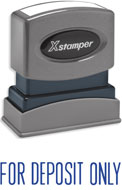FOR DEPOSIT ONLY- Stamp