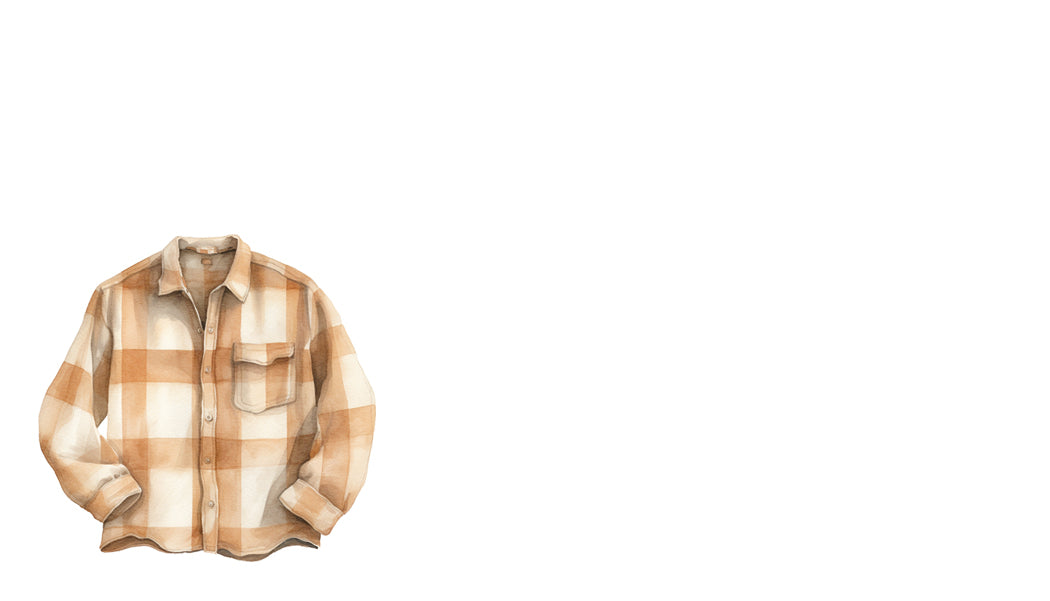 Flannel Cozy Happy Notes