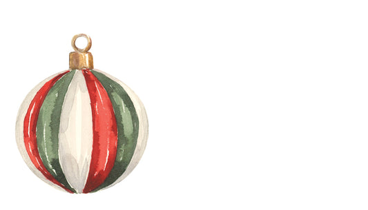 Ornamental Christmas Happy Notes