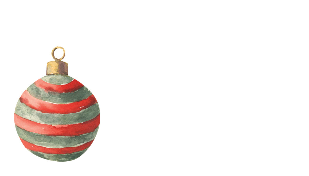 Ornamental Christmas Happy Notes