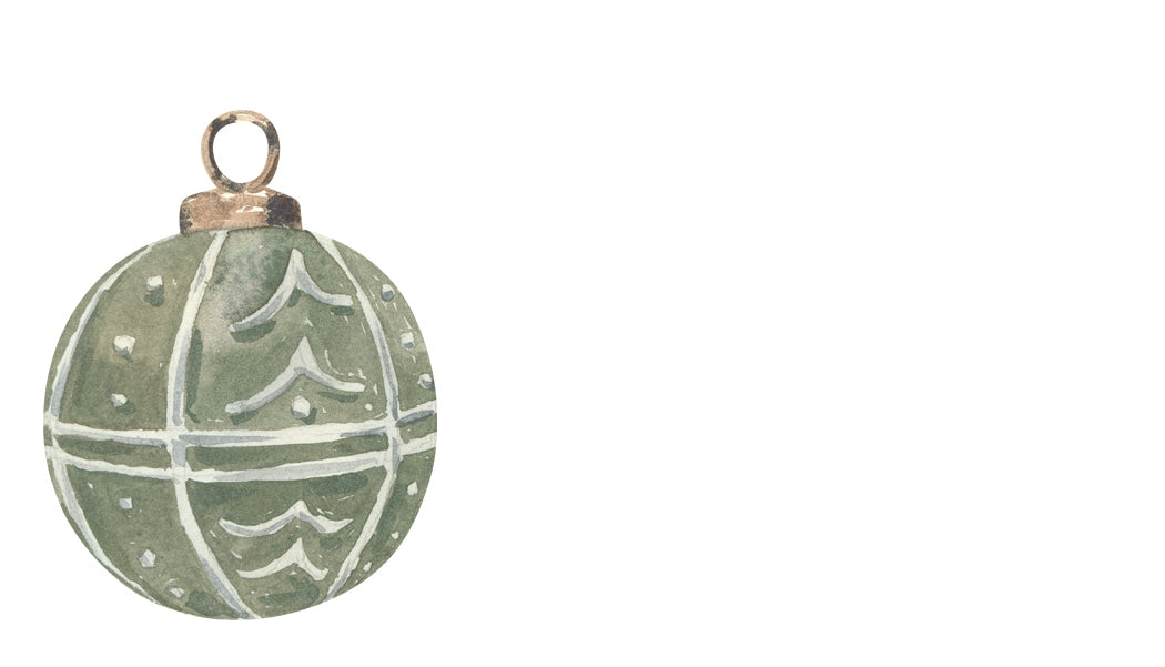 Ornamental Christmas Happy Notes