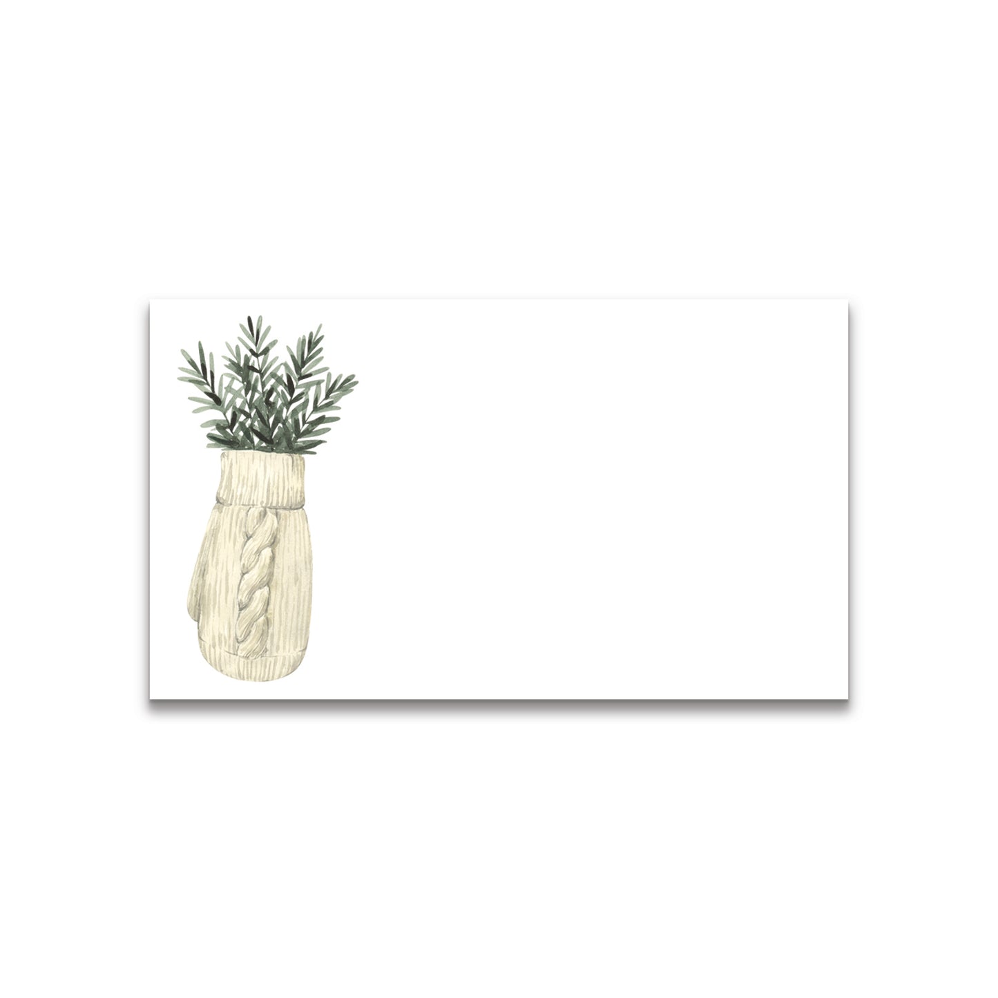 White Mitten Happy Notes