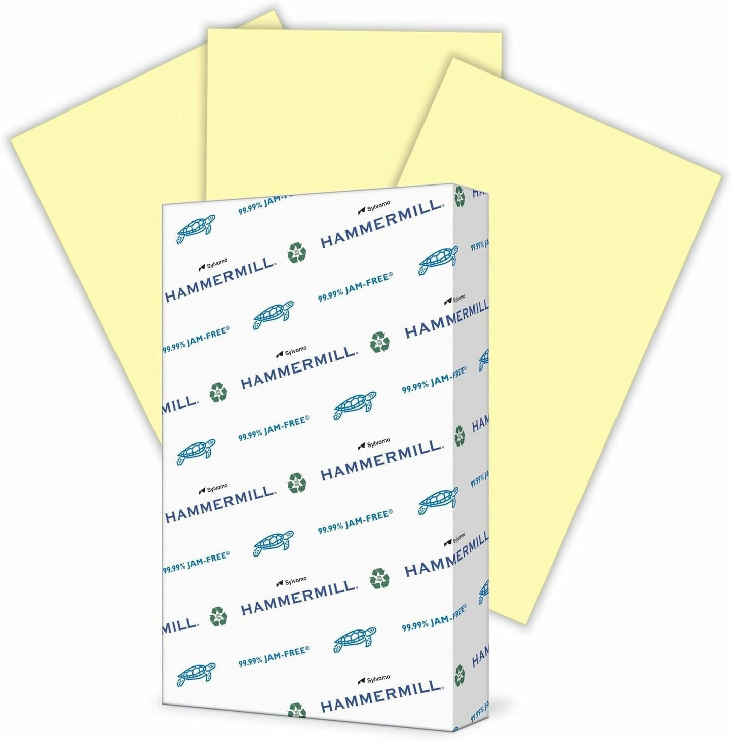 Hammermill 20lb Legal Paper, Single Ream Canary