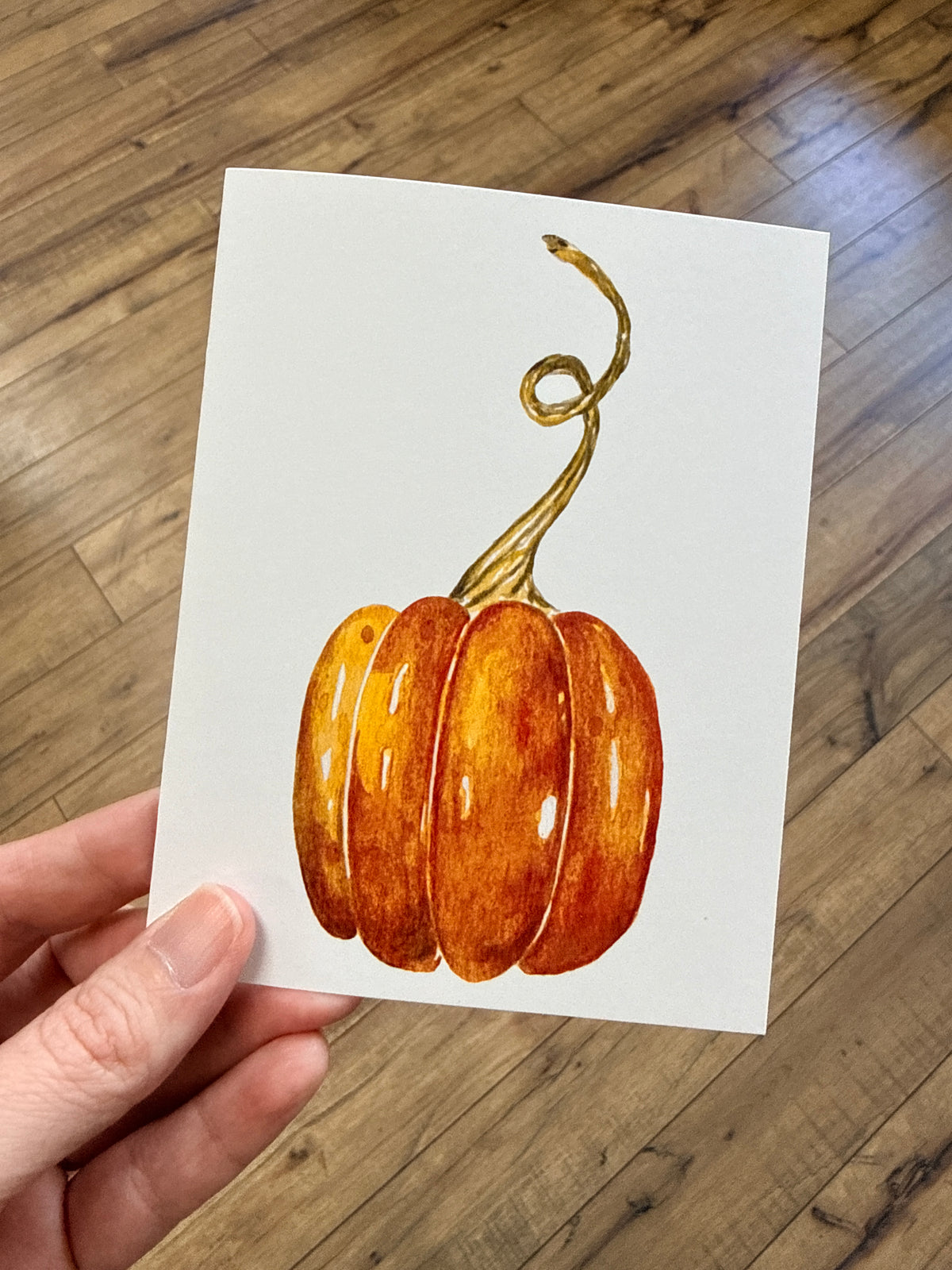 Autumn Cozy Note Card Set of 10 a2 Stationery