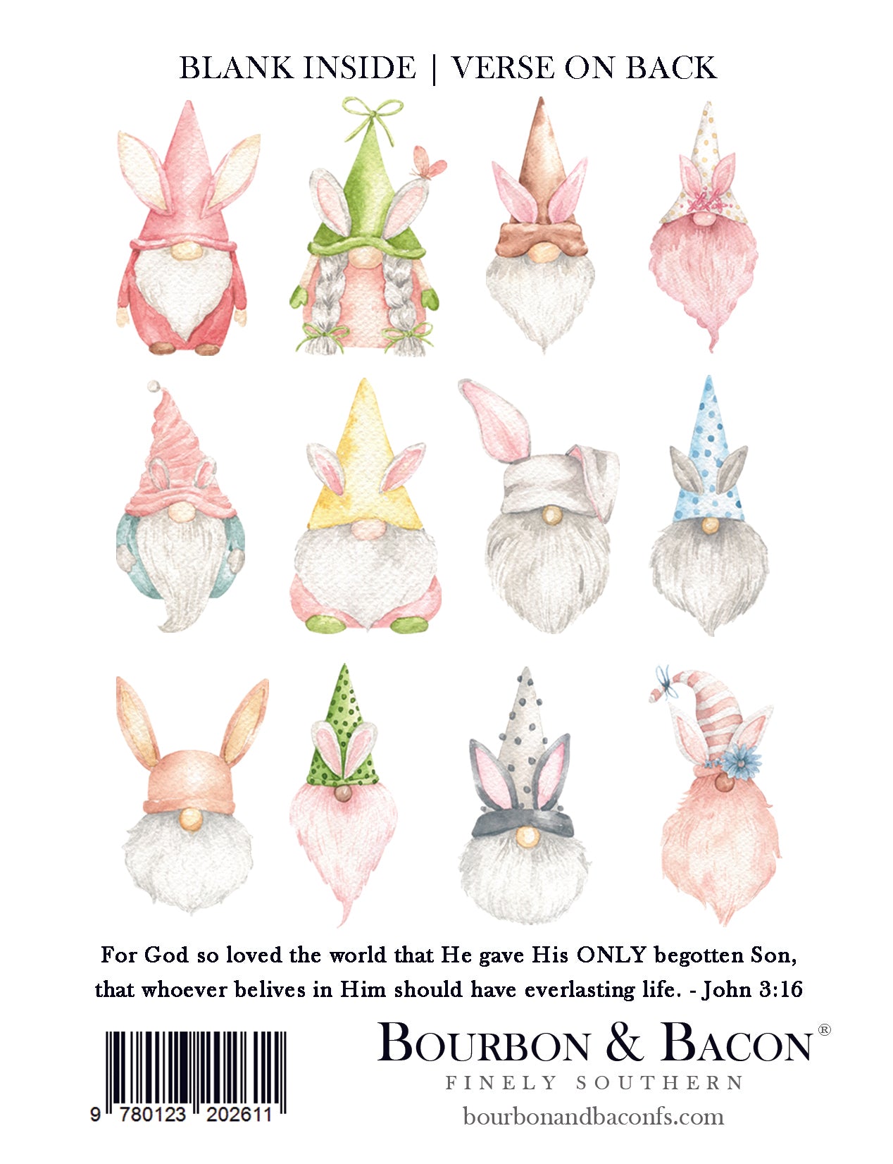 Spring Gnomes Collection Note Cards