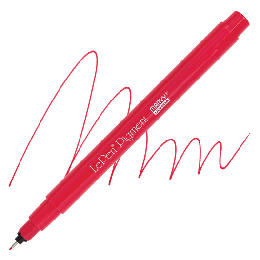 Marvy Uchida LePen Pigment Pen - Red